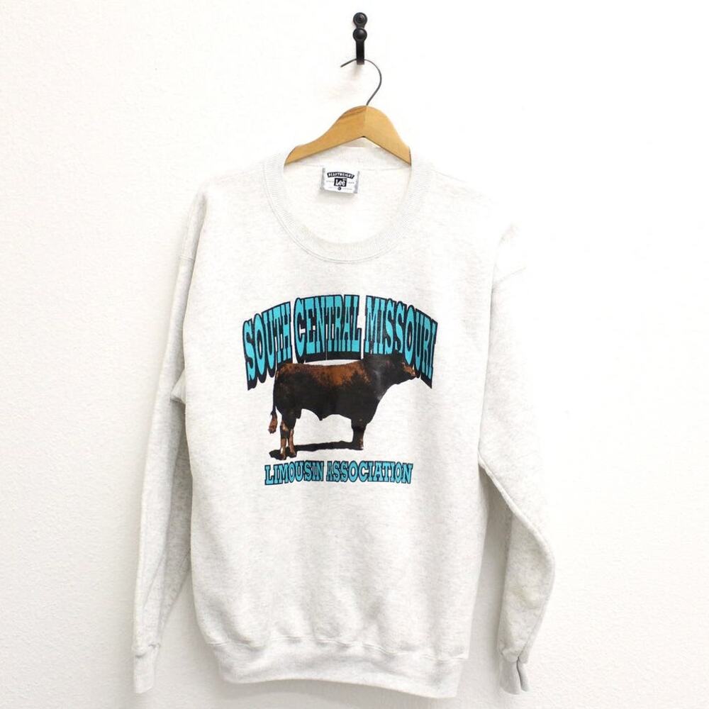 Vintage South Central Missouri Limousin Association Sweatshirt Large